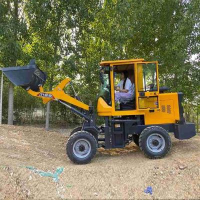 China Heavy Duty Front End Loader Mini 1500kg Lift Capacity 2200mm Wheelbase for sale