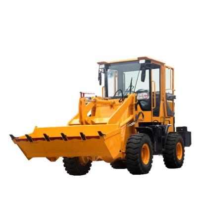 China Construction 1500kg Front End Loader Hydraulic 1750mm Wheel track for sale