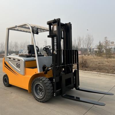 China De Liftvrachtwagen Op batterijen van SDJG, 5 Ton Mini Forklift Electric Te koop
