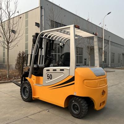 China Mini Electric Battery Operated Forklift-Vrachtwagen 55*150*1070 5Ton Te koop