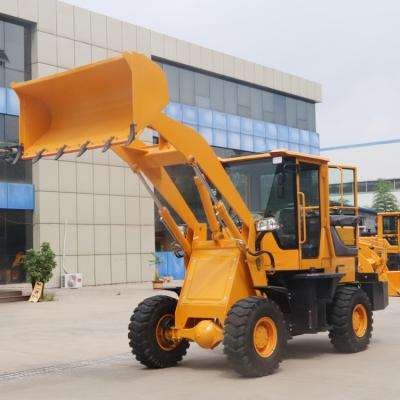 China Four Cylinder Construction Equipment Wheel Loader 96Kw 2500kg for sale
