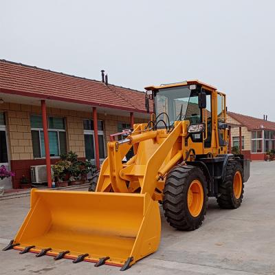 China 2500kg Mini Front End Loader Industrial Hydraulic Controls 2050mm Wheel track for sale