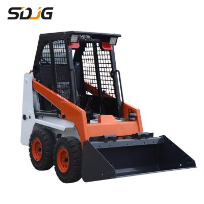 China Construction 300kg 500kg 700kg Small Skid Loader With Bucket for sale