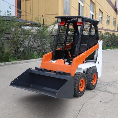 China Multi Function 700kg Rated Load Mini Skid Steer Loader 21kw Tracked Excavator for sale