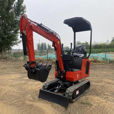 China Compact Mini Excavator Machine 8.2KW 1.5 M Max Dumping Height for sale