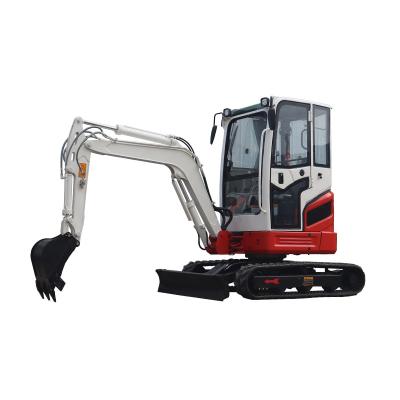 China 2.5 Ton 3 Ton Mini Excavator Digger Hydraulic Full Accessories Changchai Engine for sale