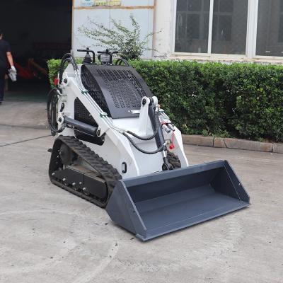 China Front End 420cc Small Skid Steer Loader With Bucket Attachment for sale