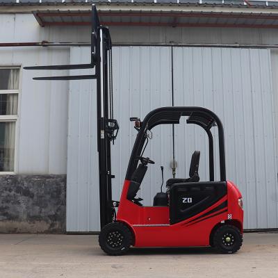 China Small 2 Ton Electric Forklift Truck Lifting Up 3m-7m Warehouse Ce Battery Solid Tire for sale