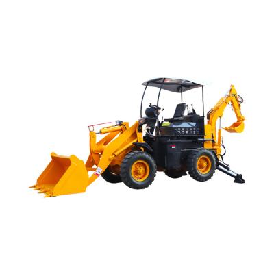 Chine Compact Hydraulic 4WD Front End Loader Excavator 1.5 Ton CE Certificate à vendre