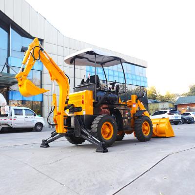 Κίνα Epa Engine Towable Backhoe Loader Mini Excavator 4x4 Wheel προς πώληση