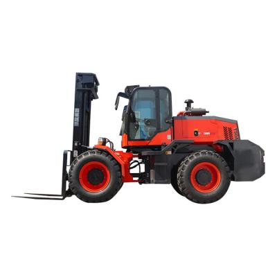 Chine All Terrain 4WD Forklift 3.5 Ton Heavy Duty Handling Truck Forklifts à vendre