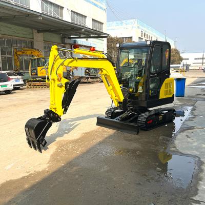 China Hydraulic Crawler Digger Mini Excavator 1ton 2 Ton 3 Ton 3.5 Ton Prices With Thumb Bucket for sale