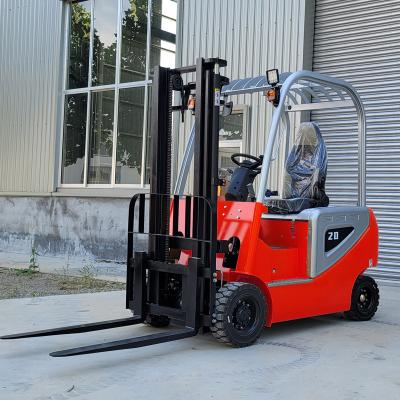 China 2 Ton 2.5 Ton 3 Ton Mini Self Loading Portable Lithium Battery New Electric Forklift With CE/Attachment for sale