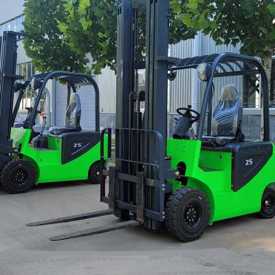 China Fully electric dieselforklift battery fork lift 2 tons electricforklift truck used for klift for sale