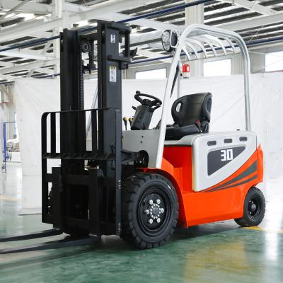 China AC Motor Forklift In Stock 3ton 2.5ton 2ton 1.5ton 1 Ton Mini Battery Electric Forklift Truck for Warehouse for sale