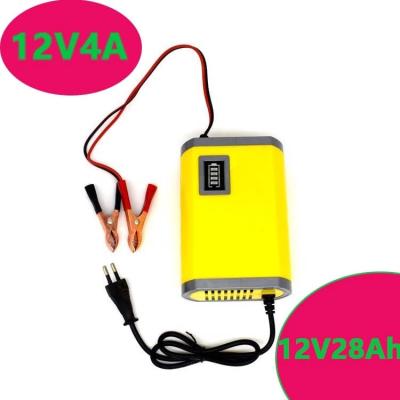 China 360W Motorcycle Car Battery Charger , 12V8A Pulse Battery Charger for sale