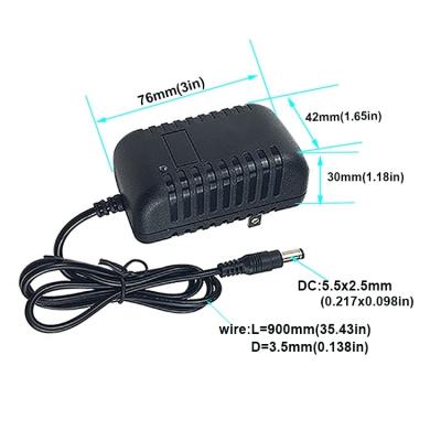 China UL ETL C Tick AC DC Wall Charger Power Adapter 24V 500mA Dc 5v 1a Adapter for sale