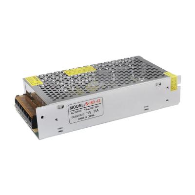 China Single Output SMPS AC110V 220V DC12V 1A 15A Regulated Switching Power Supply for sale