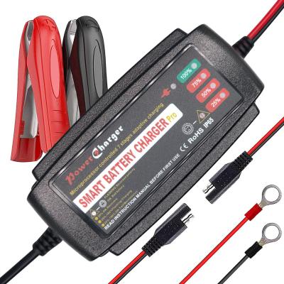China 12V 5A Automatic AGM  WET Lead Acid Battery Charger deeep cycle for sale
