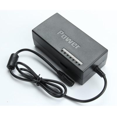 China Black Adjustable Multi Functional Universal DC 12v 5a Power Adapter For Laptop for sale