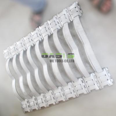 China Hinged double arch elastic casing centralizer,centralizers, Flexible sleeve centralizer, steel sleeve centralizer, ro for sale