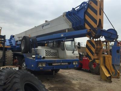China GT550E 55 Ton 50 Ton Japan Used Tadano Crane in UAE , Blue Color Nissan Engine , Five Section Boom for sale