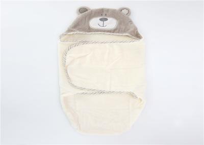 China Warm Newborn Baby Swaddle Wrap Blanket , Summer Infant Swaddle Blanket for sale
