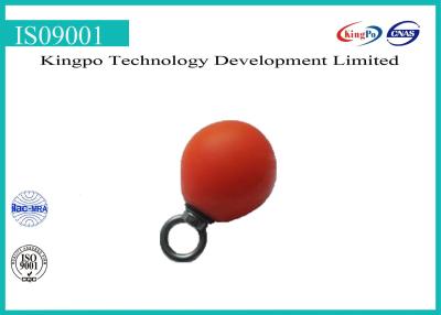 China UL Test Finger Probe Test Rubber Ball For Dynamic Stability Testing for sale