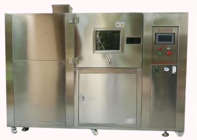 China High Effective Blowing Dust Test Chamber Customized 3700 X 1600 X 2100mm for sale