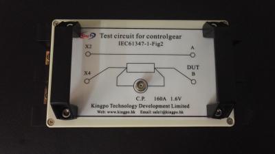 China IEC 61347-1-2012 Figure 3 Test Circuit for Controlgear / Light Measurement Equipment for sale