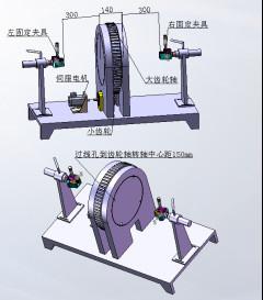 China Bending Test Cable Testing Equipment , Rotary Testing Machine Three Stations for sale
