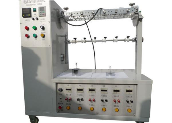 IEC60884-1 Figure 21 Plug Cord Flexing Testing Machine / Apparatus For Flexing Test