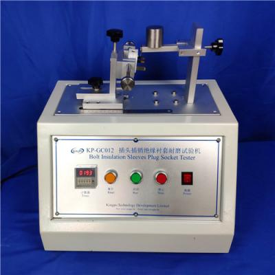 China As/Nzs 3112 Abrasion Test Apparatus For Insulation On Insulated Pin Plugs for sale