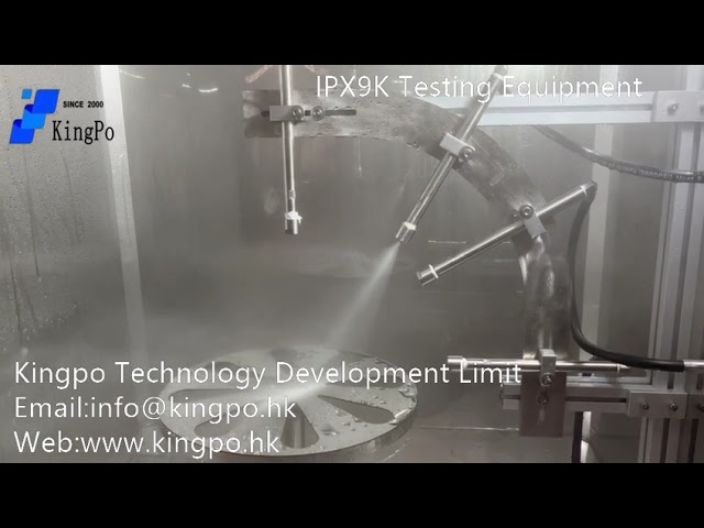 IPX9K Water Spray Test Chamber / 8Mpa-10Mpa IPX9K Test Equipment