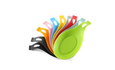 China Eco Friendly Silicone Spoon Rest Odorless Tasteless Multifeature for sale