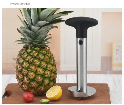 China Sustainable Kitchen Gadget Tools Pineapple Coring Machine Stainless Steel Slicer for sale