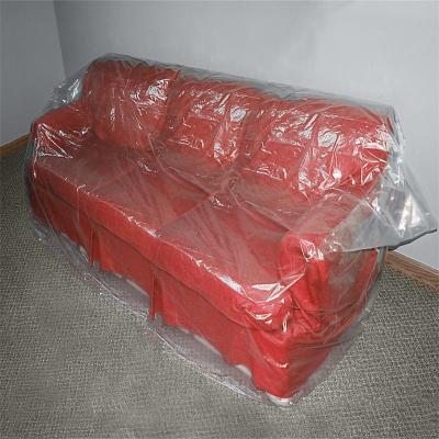 China American Hot Sale Clear Vinyl Sofa Cover Plastic Slipcover For Moving for sale