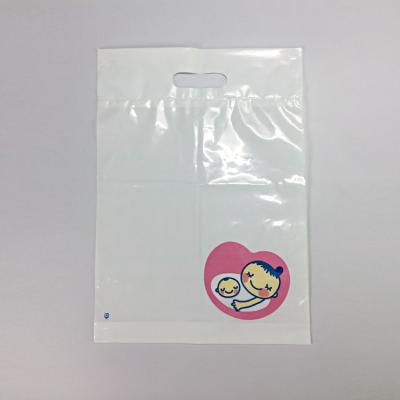 China Die Cut LDPE HDPE Custom Plastic Shopping Bag 14colors Printing for sale