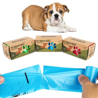 China Biodegradable 20um Disposable Dog Poop Bags Environmentally Friendly for sale