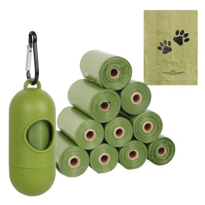 China HDPE EPI 23x33cm Thick 0.015mm Biodegradable Poop Bags For Small Dogs for sale