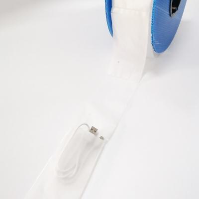 中国 プラスチックPE透明なOEM ODMは前に平らな口が付いている袋を開けた 販売のため