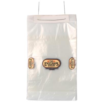 China Custom Size Recyclable OEM wicketed bread bags With Bottom Gusset for sale