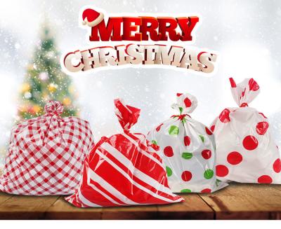 China Heat Seal Colored OEM ODM Plastic Holiday Gift Bags Assorted Styles for sale