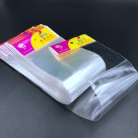 China Clear PP OPP BOPP Self Adhesive Seal Plastic Bags Custom Printed for sale