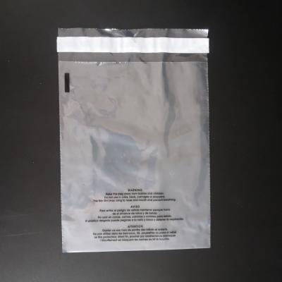 China Recyclable LDPE OPP Peel And Seal Plastic Bag With Adhesive Seal CMYK Printing for sale