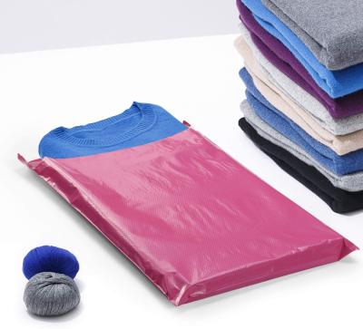 Chine Enveloppe de expédition en plastique de pouce rose du polyester 10*13 à obturation automatique à vendre