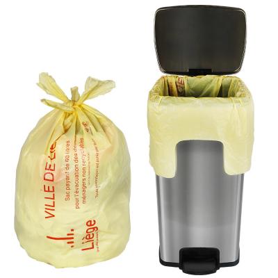China Biodegradable Additive EPI D2W Recyclable Garbage Bags Custom Colors for sale