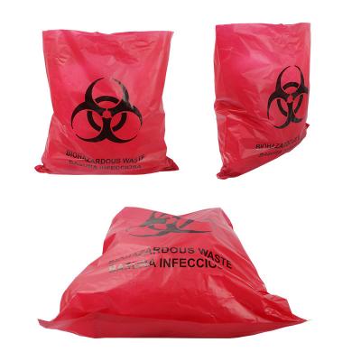 China Disposable 121 Degree Autoclavable Plastic Bags For Medical Waste for sale