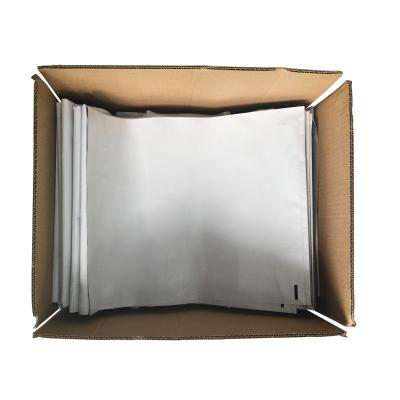 China Fan Folded 50 Micron LDPE / HDPE Pre Opened Mailing Bags For Footwear Packaging for sale