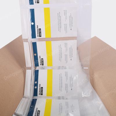 China 50-100 Micron LDPE Plastic Ziplock Bags For Automated SPrint SidePouch for sale